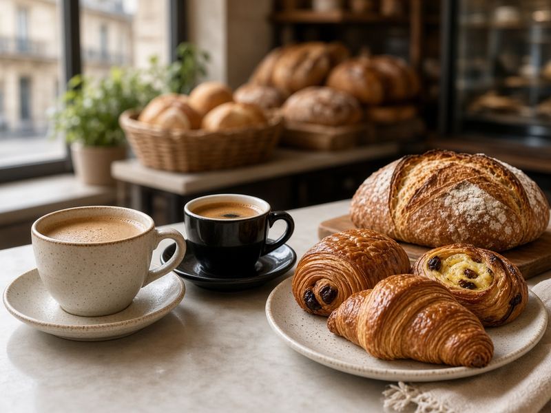 Coffee pairing at Abbalaedil Bakery